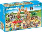 Playmobil Grote zoo 6634 + allerlei losse wilde dieren, Comme neuf, Ensemble complet, Enlèvement ou Envoi