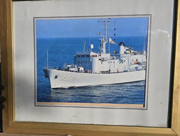 Marineschip A960 BNS Godetia, commando- en logistiek onders, Verzamelen, Foto's en Prenten, Foto, Ophalen