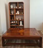 Vintage salontafel in kerselaar, Huis en Inrichting, Tafels | Salontafels, Ophalen