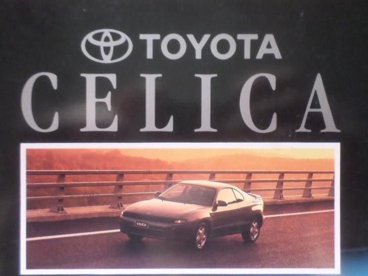 Toyota Celica ST & GTI & Cabrio 1991 Brochure, Boeken, Auto's | Folders en Tijdschriften, Toyota, Ophalen of Verzenden