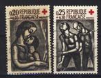 Frankrijk 1961 - nr 1323 - 1324, Postzegels en Munten, Postzegels | Europa | Frankrijk, Verzenden, Gestempeld