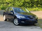 Mazda 3 1.6 Essence 2008 GARANTIE 12 Mois airco, Auto's, Mazda, Blauw, Bedrijf, Euro 4, Elektrische buitenspiegels