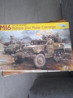 M16 MOTORWAGEN MET MEERDERE KANONNEN Dragon 1/35, Overige merken, Groter dan 1:32, Nieuw, Ophalen of Verzenden