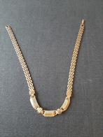 halsketting met 3 mooi afgewerkte blokjes, Ophalen of Verzenden