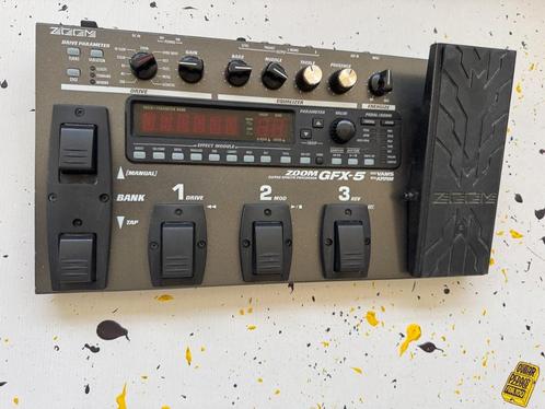 Zoom GFX-5 GUITAR EFFECTS PROCESSOR, Muziek en Instrumenten, Effecten, Gebruikt, Chorus, Volume, Multi-effect, Ophalen of Verzenden