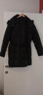 Zwarte winterjas dames., Trend One, Zo goed als nieuw, Maat 46/48 (XL) of groter, Zwart
