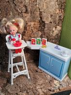 Barbie Kelly eating Fun, 1997 Mattel, Kinderen en Baby's, Ophalen of Verzenden, Zo goed als nieuw, Barbie