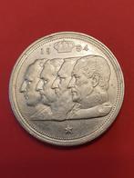 100 frank zilver type 4 koningen 1954 frans boudewijn 1, Postzegels en Munten, Zilver, Ophalen of Verzenden, Losse munt, Zilver