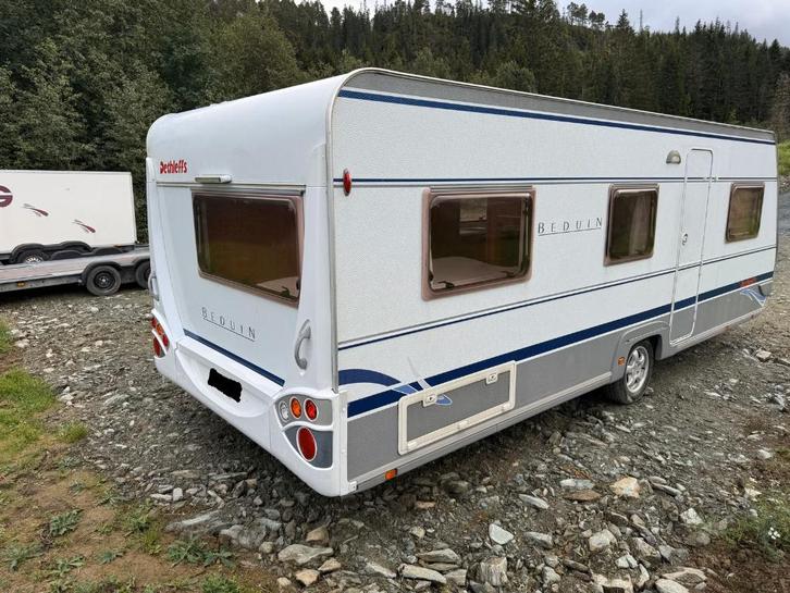 Av Très belle Dethleffs Beduin 590S, Caravans en Kamperen, Caravans, Particulier, tot en met 4, 1250 - 1500 kg, Rondzit, Dethleffs