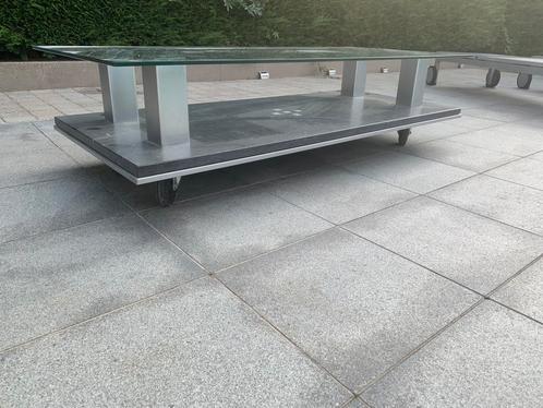 Salontafel arduinen blad, Huis en Inrichting, Tafels | Salontafels, Zo goed als nieuw, Minder dan 50 cm, 50 tot 100 cm, 150 tot 200 cm