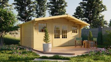 Blokhut - Tuinhuis Karen | 40 mm | onbehandeld beschikbaar voor biedingen