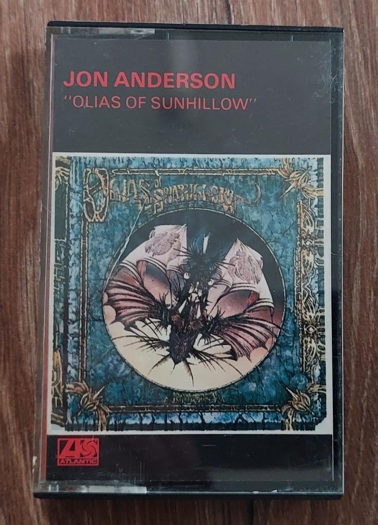 Audio cassette van Jon Anderson — Olias Of Sunhillow UK 76, Cd's en Dvd's, Cassettebandjes, Gebruikt, Origineel, Rock en Metal