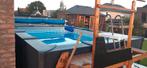 Luxe intex ommuurt., Tuin en Terras, Zwembaden, Ophalen, Zo goed als nieuw