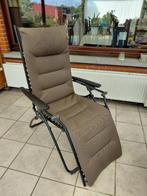 Comfortabele Relaxzetel / Ligstoel – in zeer goede staat, Huis en Inrichting, Fauteuils, Ophalen, Zo goed als nieuw, Metaal, 50 tot 75 cm