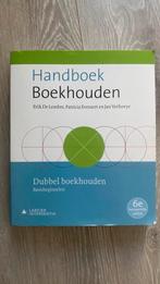 Handboek Boekhouden - Dubbel Boekhouden (zesde editie), Ophalen of Verzenden, Erik De Lembre; Patricia Everaert