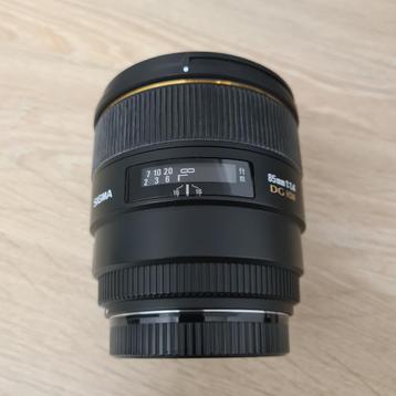 Objectif Sigma 85mm 1,4 DG HSM pour Canon  beschikbaar voor biedingen
