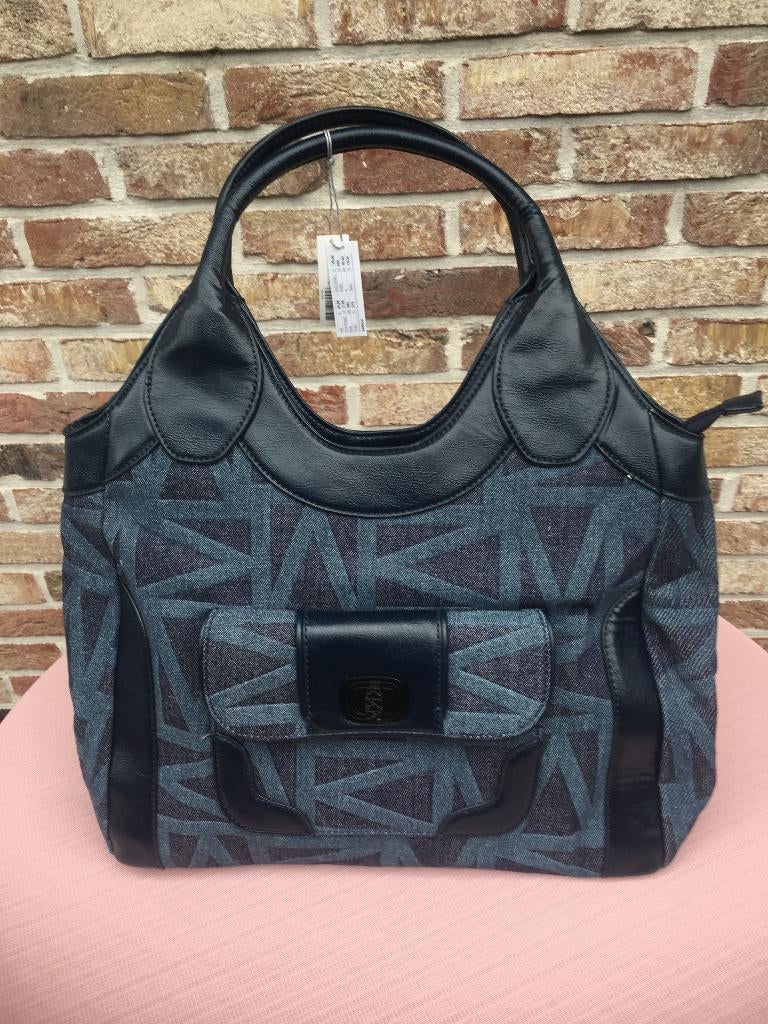 NIEUWE BOODSCHAPPENTAS / HANDTAS MEXX  ( WP 69,95 EUR ), Enlèvement ou Envoi, Neuf, Bleu, Sac à main