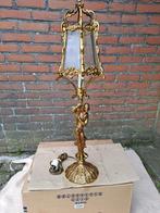 Bronze lamp hoogte :75, Antiquités & Art, Antiquités | Bougeoirs, Enlèvement ou Envoi
