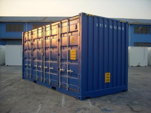 Container 20 voet met zijopening HC — Gebruikt in Excel, Doe-het-zelf en Bouw, Containers, Verzenden