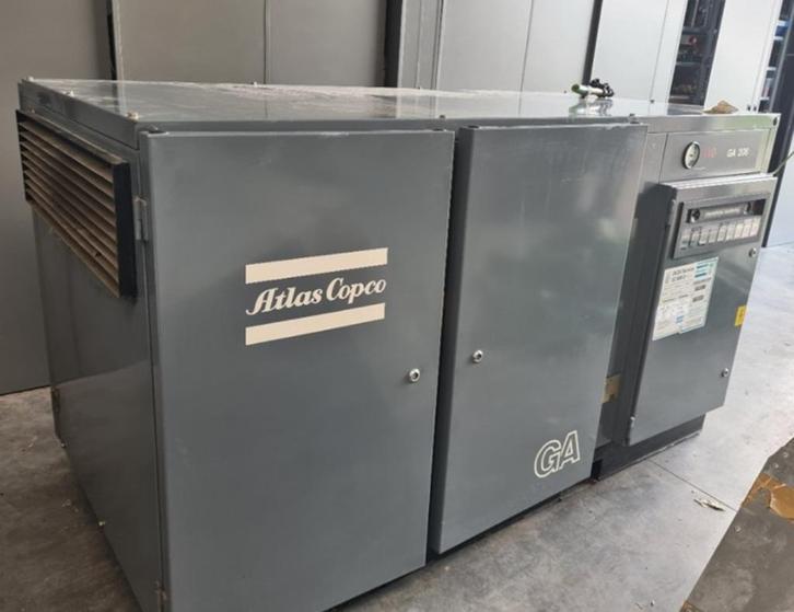 Atlas Copco GA 110 208, Schroefcompressor, Doe-het-zelf en Bouw, Compressors, Gebruikt, 6 tot 10 bar, Ophalen