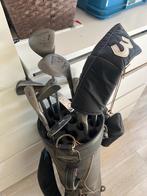 Golfzak vintage met alle sticks, Sport en Fitness, Golf, Ophalen, Gebruikt, Tas