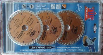 3 diamant slijpschijven Turbo-125 mm beschikbaar voor biedingen