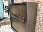 Brutalist vintage eetkamer dressoir bar tafel stoelen, Huis en Inrichting, Ophalen, Gebruikt, Brutalist