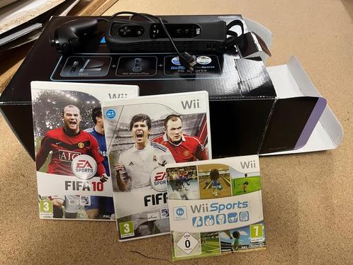 Nintendo wii sports console pakket, Games en Spelcomputers, Spelcomputers | Nintendo Wii, Gebruikt, Met 2 controllers, Met games