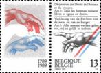 Postzegel Belgie Allégorie naar Michelangelo Jaar 1989 postf, Postzegels en Munten, Orginele gom, Ophalen of Verzenden, Postfris