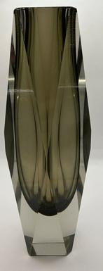 XXL vintage Murano Sommerso gefacetteerde glazen, Ophalen of Verzenden