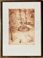 Ets van André Roelant, Antiek en Kunst, Kunst | Litho's en Zeefdrukken, Ophalen of Verzenden