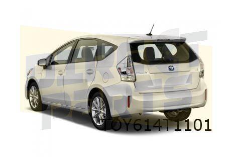 Toyota Prius+ (6/09-9/21) voorportier links (te spuiten) Ori, Auto-onderdelen, Carrosserie, Deur, Toyota, Nieuw, Ophalen of Verzenden