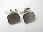 Boutons de manchette vintage en argent 835., Enlèvement ou Envoi, Argent