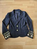katoen blazer van Roccobarocco maat 40/42, Kleding | Dames, Roccobarocco, Zwart, Maat 42/44 (L), Ophalen of Verzenden