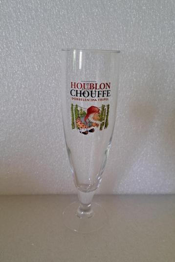 La Chouffe glas Houblon M14, Ophalen of Verzenden, Zo goed als nieuw, Glas of Glazen, Overige merken
