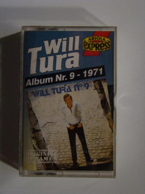 Cassette - Will Tura - Album nr. 9 - 1971, Cd's en Dvd's, Cassettebandjes, Gebruikt, Voorbespeeld, Nederlandstalig, 1 bandje, Ophalen of Verzenden