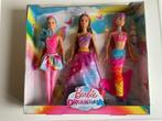 Barbie Dreamtopia Rainbow Cove Trio, Ophalen of Verzenden, Zo goed als nieuw, Barbie