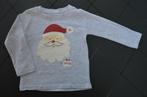 T-shirt lange mouw lot's of love santa grijs maat 86, Kinderen en Baby's, Babykleding | Maat 86, Primark, Shirtje of Longsleeve