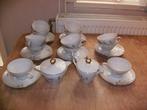 vintage koffieservies  12 personen jaren 80, Antiek en Kunst, Antiek | Servies compleet, Ophalen