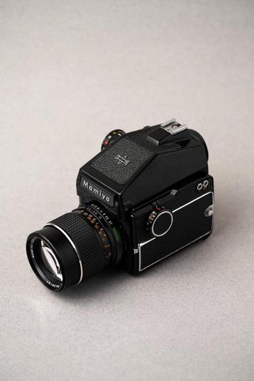 Mamiya M645, prism viewfinder + 150mm sekor c beschikbaar voor biedingen