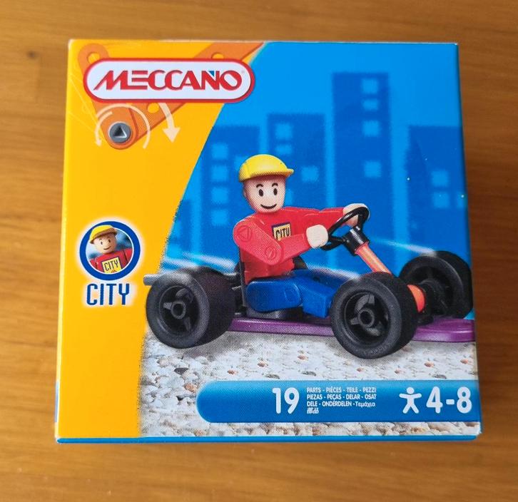 Meccano City Kart racer, Kinderen en Baby's, Speelgoed | Bouwstenen, Nieuw, Ophalen of Verzenden