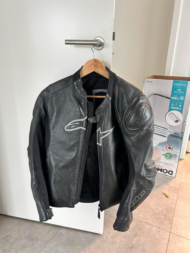 Alpinestars motovest leder, Motoren, Kleding | Motorkleding, Jas | leer, Dames, Heren, Tweedehands, Ophalen