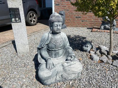Boeddha 70cm hoog, Tuin en Terras, Tuinbeelden, Nieuw, Boeddhabeeld, Beton, Ophalen