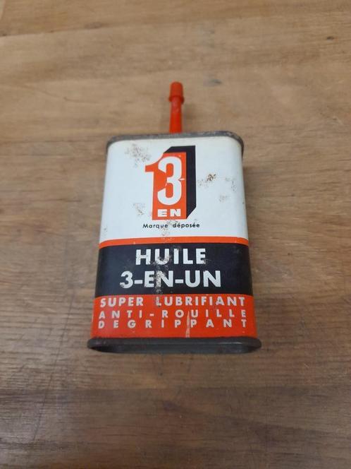 Oude lege oliekan 3 in één, Verzamelen, Blikken, Gebruikt, Overige, Overige merken, Verzenden
