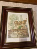Mooie ets paardenbrug Brugge, Ophalen