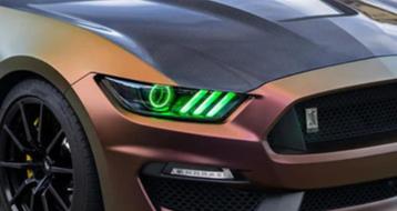 Ford Mustang - Kit Tuning Feux Avants - Led RGB