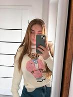 Damestrui met beer van Polo Ralph Lauren, maat L, crèmekleur, Vêtements | Femmes, Pulls & Gilets, Enlèvement ou Envoi, Neuf, Taille 42/44 (L)