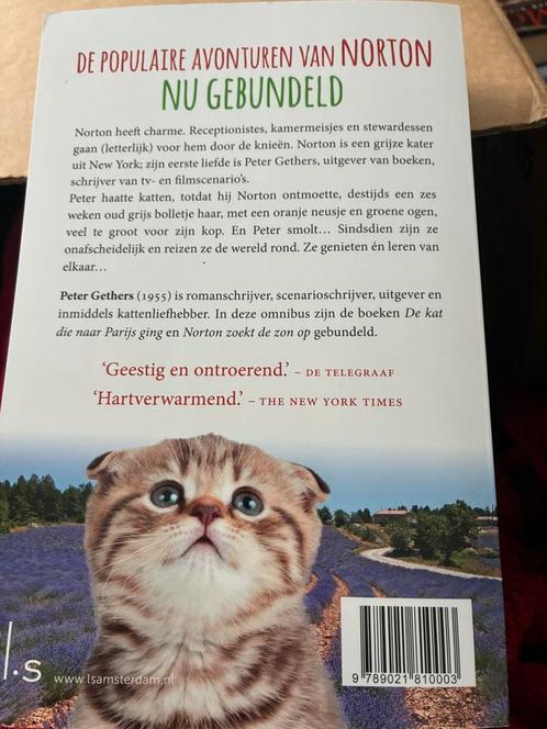Peter Gethers - Norton reist de wereld rond, Boeken, Literatuur, Zo goed als nieuw, Ophalen of Verzenden