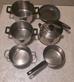 Set potten en pannen, Ophalen