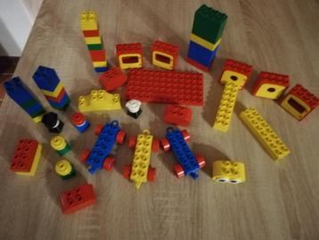 Doplo blokken , trein , voertuigen , enz, Enlèvement, Utilisé, Duplo